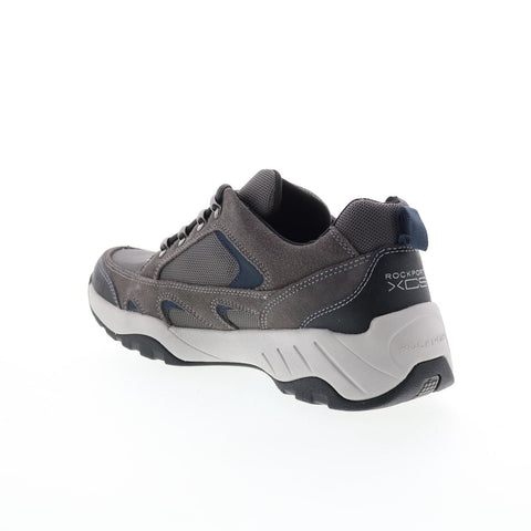 Rockport XCS Riggs Blucher Water Resistant Mens Gray Wide Sneakers Shoes