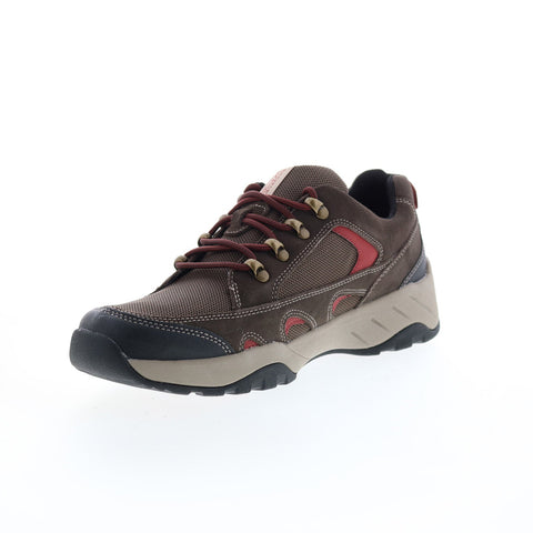 Rockport XCS Riggs Blucher Water Resistant Mens Brown Wide Sneakers Shoes