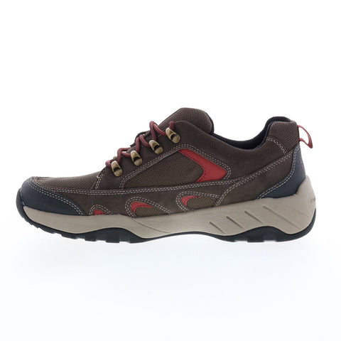 Rockport XCS Riggs Blucher Water Resistant Mens Brown Wide Sneakers Shoes