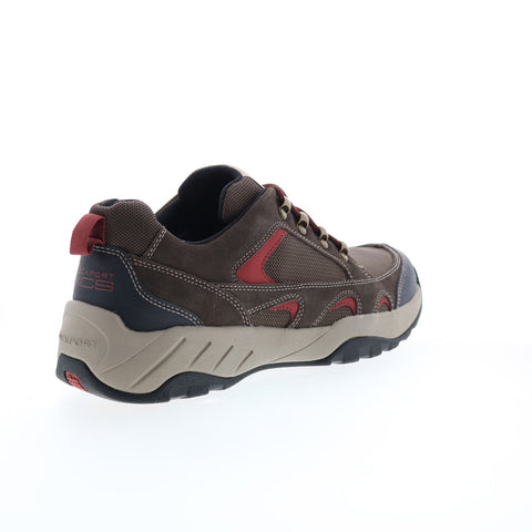 Rockport XCS Riggs Blucher Water Resistant Mens Brown Wide Sneakers Shoes