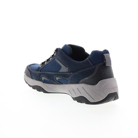 Rockport XCS Riggs Blucher Water Resistant Mens Blue Lifestyle Sneakers Shoes