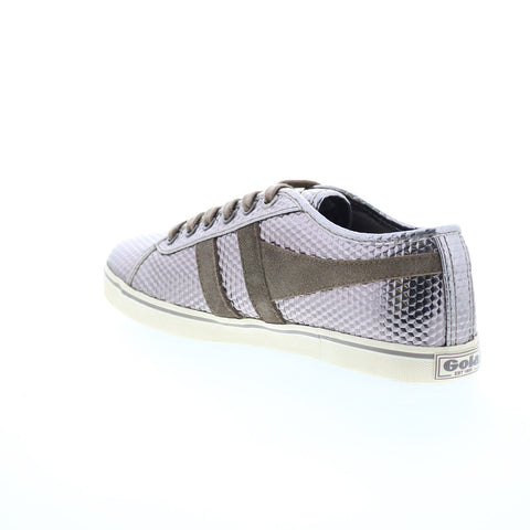 Gola Jasmine Hex CLA136 Womens Gray Synthetic Lace Up Lifestyle Sneakers Shoes