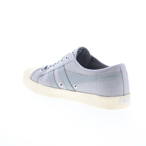 Gola Coaster CLA174 Womens Gray Canvas Lace Up Lifestyle Sneakers Shoes