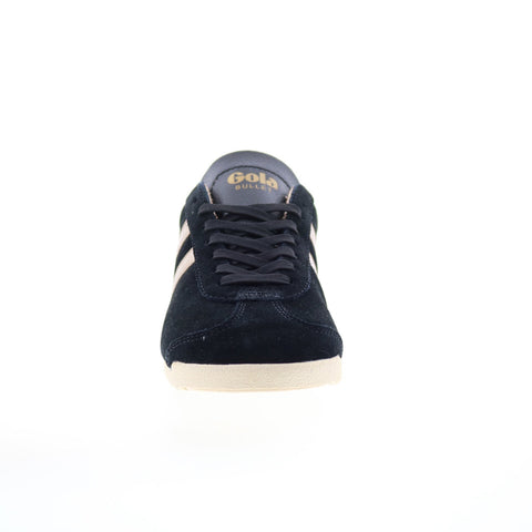 Gola Bullet Mirror CLA189 Womens Black Suede Lace Up Lifestyle Sneakers Shoes