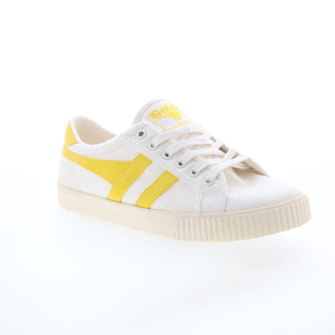 Gola Tennis Mark Cox CLA280 Womens Beige Canvas Lifestyle Sneakers Shoes