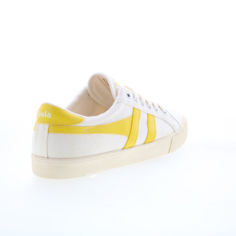 Gola Tennis Mark Cox CLA280 Womens Beige Canvas Lifestyle Sneakers Shoes