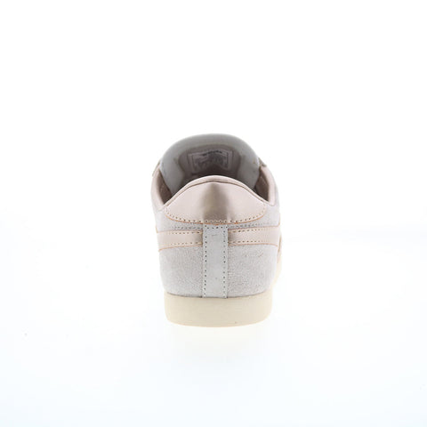 Gola Bullet CLA838 Womens Gray Suede Lace Up Lifestyle Sneakers Shoes