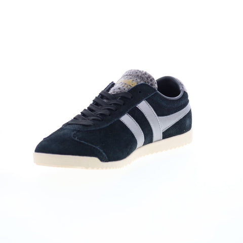 Gola Bullet Savanna CLB119 Womens Black Suede Lace Up Lifestyle Sneakers Shoes