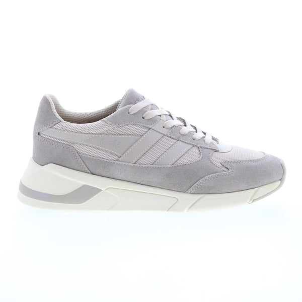 Gola Tempest CLB339 Womens Gray Suede Lace Up Lifestyle Sneakers