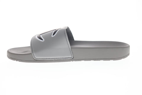 Champion Ipo CM100077M Mens Gray Slip On Slides Sandals Shoes