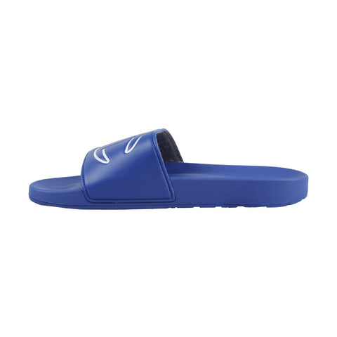 Champion Ipo CM100147M Mens Blue Slip On Slides Sandals Shoes