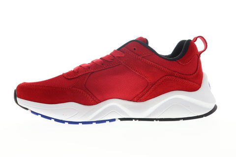 Champion 93 Eighteen Classic CM100231M Mens Red Mesh Lifestyle Sneakers Shoes