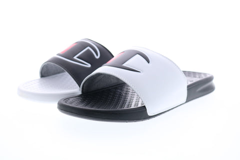 Champion Super Slide Mix Match CM100340M Mens Black White Slides Sandals Shoes