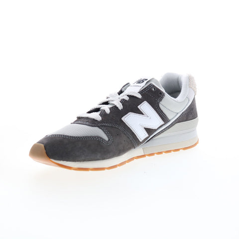 New Balance 996 CM996RG2 Mens Gray Suede Lace Up Lifestyle Sneakers Shoes