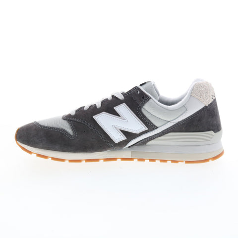 New Balance 996 CM996RG2 Mens Gray Suede Lace Up Lifestyle Sneakers Shoes
