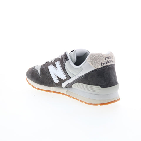 New Balance 996 CM996RG2 Mens Gray Suede Lace Up Lifestyle Sneakers Shoes