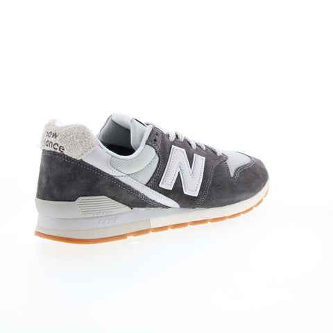 New Balance 996 CM996RG2 Mens Gray Suede Lace Up Lifestyle Sneakers Shoes