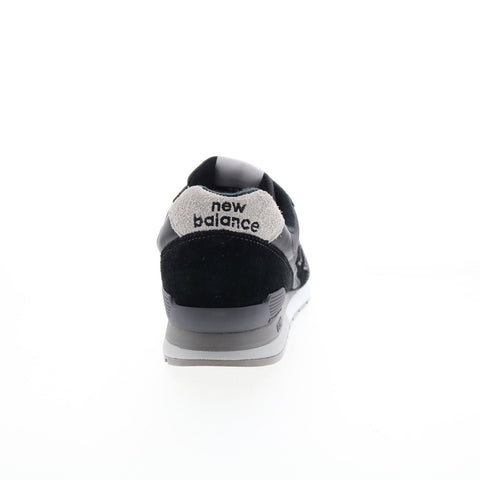 New Balance 996 CM996RH2 Mens Black Suede Lace Up Lifestyle Sneakers Shoes