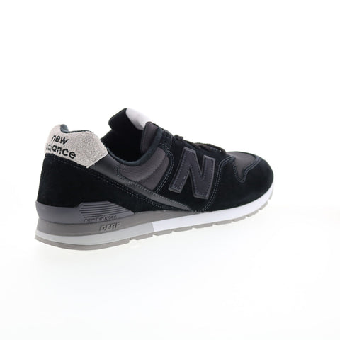 New Balance 996 CM996RH2 Mens Black Suede Lace Up Lifestyle Sneakers Shoes