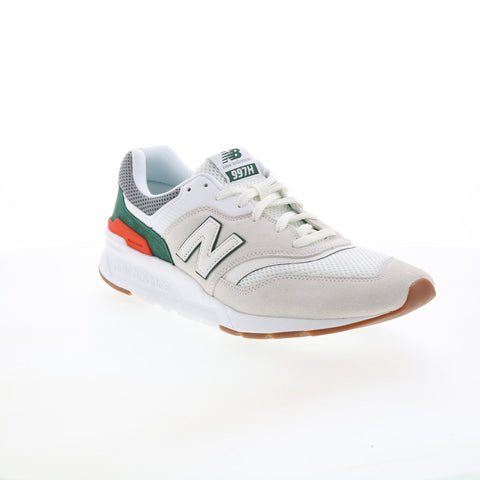 New Balance 997H CM997HHF Mens Beige Suede Lace Up Lifestyle Sneakers Shoes