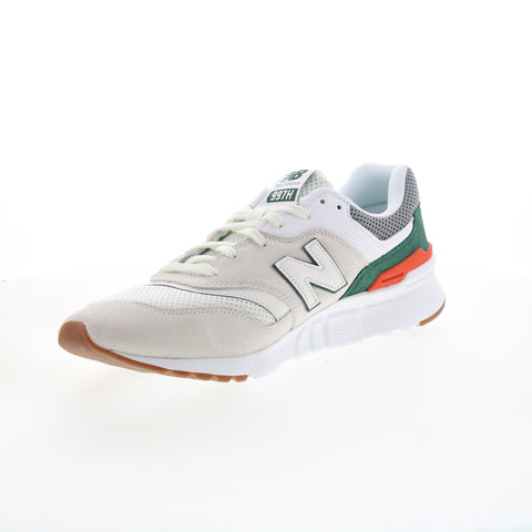 New Balance 997H CM997HHF Mens Beige Suede Lace Up Lifestyle Sneakers Shoes