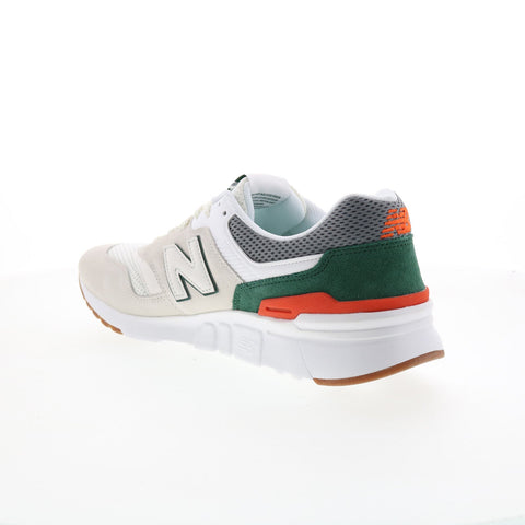 New Balance 997H CM997HHF Mens Beige Suede Lace Up Lifestyle Sneakers Shoes