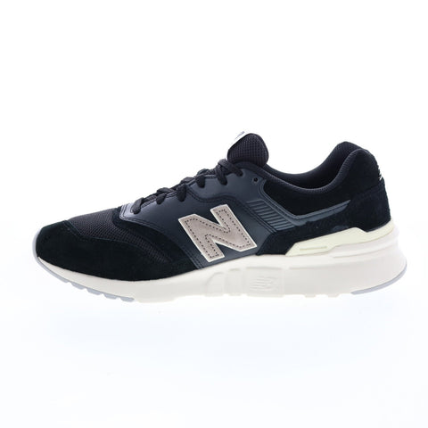 New Balance 997 H CM997HPE Mens Black Suede Lifestyle Sneakers Shoes