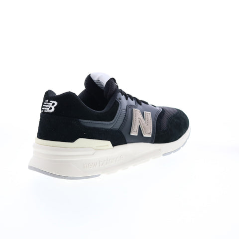 New Balance 997 H CM997HPE Mens Black Suede Lifestyle Sneakers Shoes