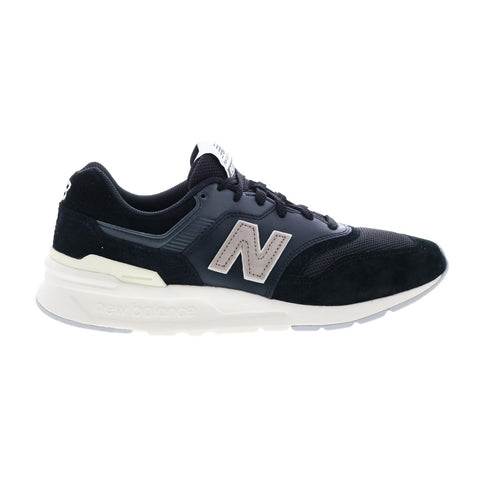 New Balance 997 H CM997HPE Mens Black Suede Lifestyle Sneakers Shoes