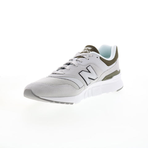 New Balance 997H CM997HQL Mens Gray Suede Lace Up Lifestyle Sneakers Shoes
