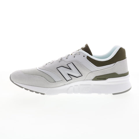 New Balance 997H CM997HQL Mens Gray Suede Lace Up Lifestyle Sneakers Shoes