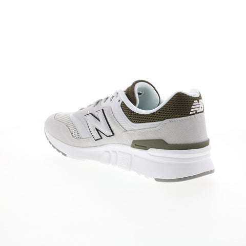 New Balance 997H CM997HQL Mens Gray Suede Lace Up Lifestyle Sneakers Shoes