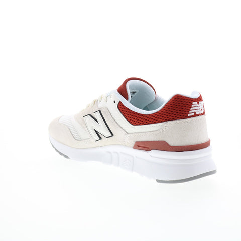 New Balance 997H CM997HQM Mens Beige Suede Lace Up Lifestyle Sneakers Shoes