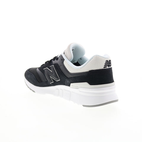 New Balance 997H CM997HQN Mens Black Suede Lace Up Lifestyle Sneakers Shoes