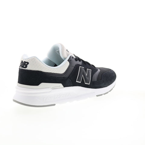 New Balance 997H CM997HQN Mens Black Suede Lace Up Lifestyle Sneakers Shoes