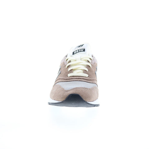 New Balance 997H CM997HVD Mens Brown Suede Lace Up Lifestyle Sneakers Shoes