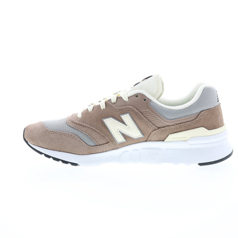 New Balance 997H CM997HVD Mens Brown Suede Lace Up Lifestyle Sneakers Shoes