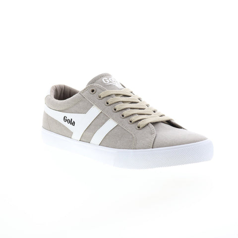 Gola Varsity CMA008 Mens Gray Canvas Lace Up Lifestyle Sneakers Shoes