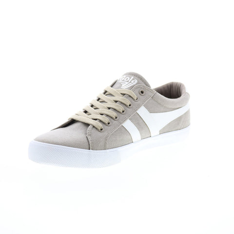 Gola Varsity CMA008 Mens Gray Canvas Lace Up Lifestyle Sneakers Shoes