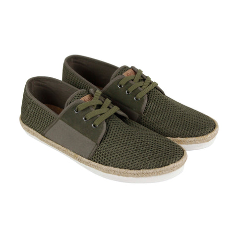 Gola Slipway CMA038 Mens Green Retro Low Top Lace Up Lifestyle Sneakers Shoes