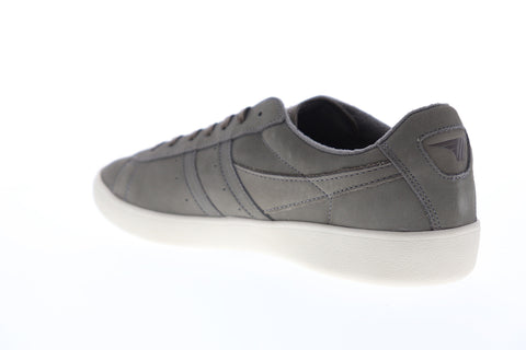Gola Aztec Nubuck CMA046 Mens Gray Nubuck Leather Retro Lifestyle Sneakers Shoes