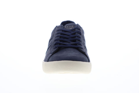 Gola Aztec Nubuck CMA046 Mens Blue Nubuck Leather Retro Lifestyle Sneakers Shoes