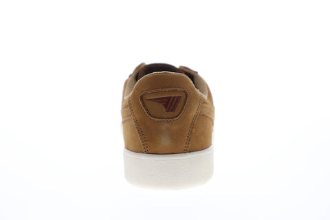 Gola Aztec Nubuck CMA046 Mens Brown Retro Low Top Lifestyle Sneakers Shoes