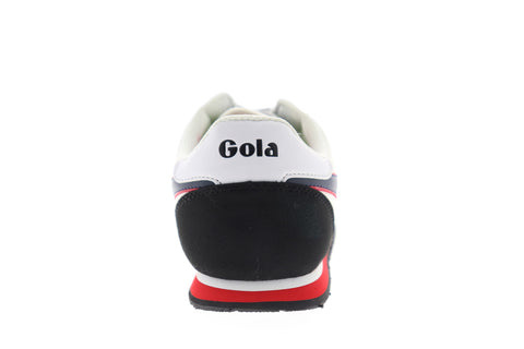 Gola Monaco CMA049 Mens White Nylon Lace Up Lifestyle Sneakers Shoes