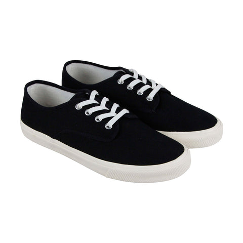 Gola Breaker CMA137 Mens Black Canvas Casual Lace Up Low Top Sneakers Shoes