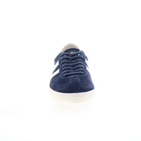 Gola Specialist CMA145 Mens Blue Suede Lace Up Lifestyle Sneakers Shoes