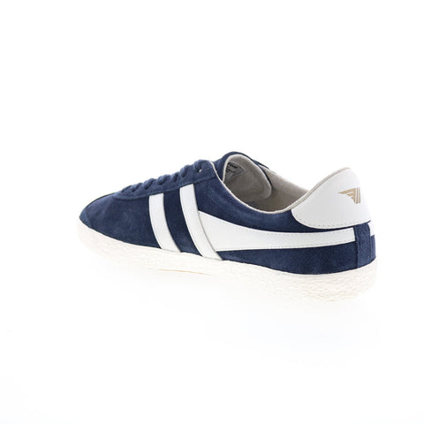 Gola Specialist CMA145 Mens Blue Suede Lace Up Lifestyle Sneakers Shoes