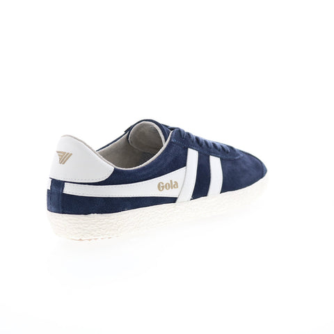 Gola Specialist CMA145 Mens Blue Suede Lace Up Lifestyle Sneakers Shoes