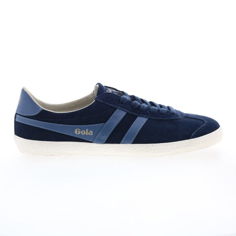Gola Specialist CMA145 Mens Blue Suede Lace Up Lifestyle Sneakers Shoes