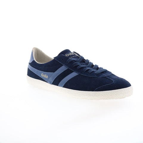 Gola Specialist CMA145 Mens Blue Suede Lace Up Lifestyle Sneakers Shoes